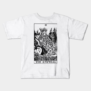 Tarot Card - The Empress Kids T-Shirt